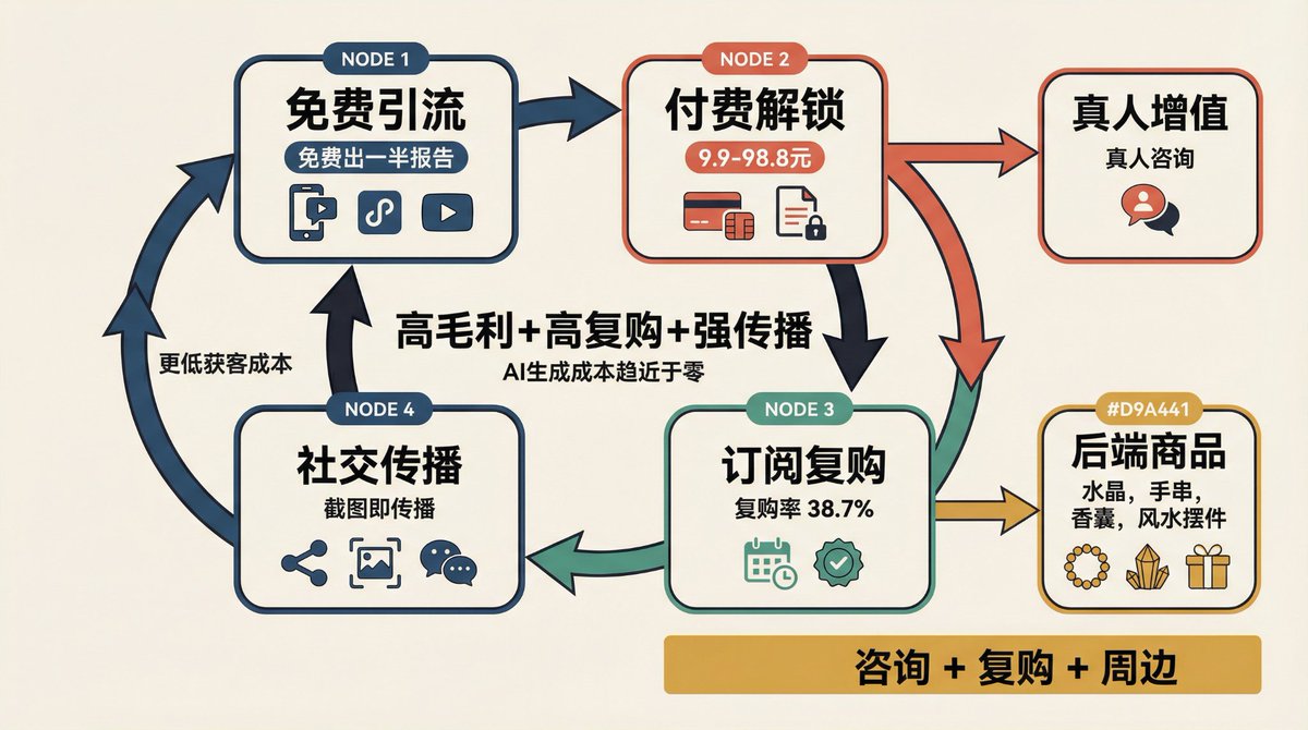 AI算命，闷声发大财！不看错过一个百亿市场（内含提示词）