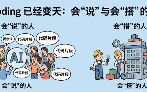 AI Coding 已经变天：会"说"的人越来越多，会"搭"的人还没几个