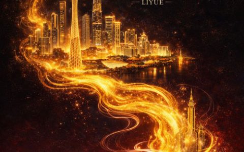 GPT-image-2 ｜鎏金广州塔的东方奇幻海报