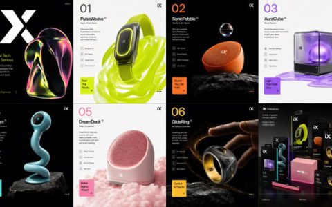 GPT-image-2 ｜iX未来科技品牌设计套件